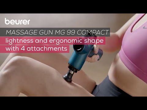 Compact massage gun for muscle massage | Beurer MG 99 Compact