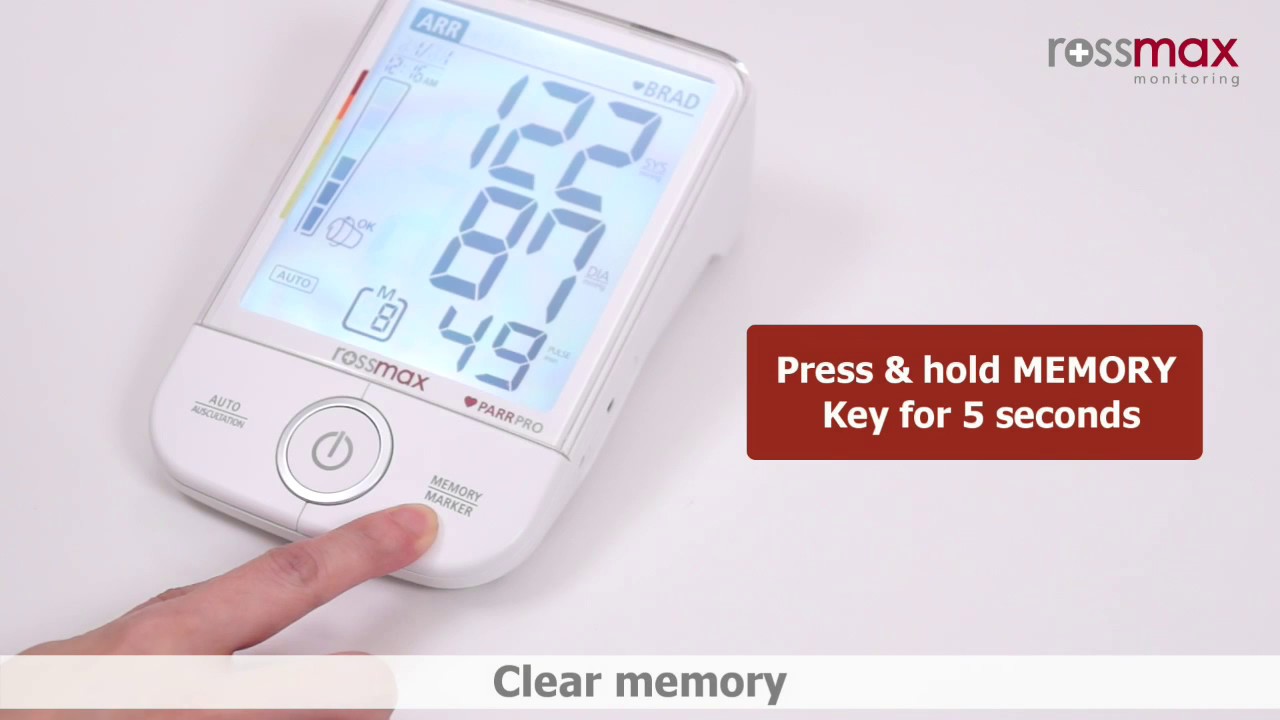 X9 - “PARR PRO” PROFESSIONAL BLOOD PRESSURE MONITOR