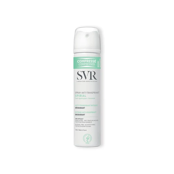 SVR SPIRIAL DEODORANT ANTI-TRANSPIRANT SPRAY 75ML