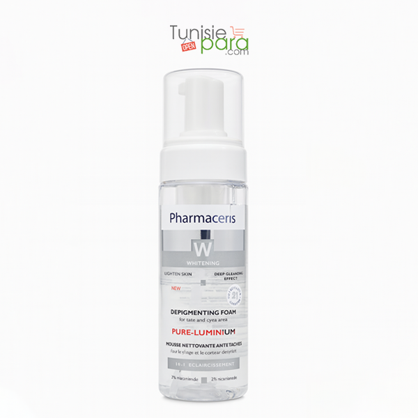 PHARMACERIS w pure luminium mousse nettoyante 150ml