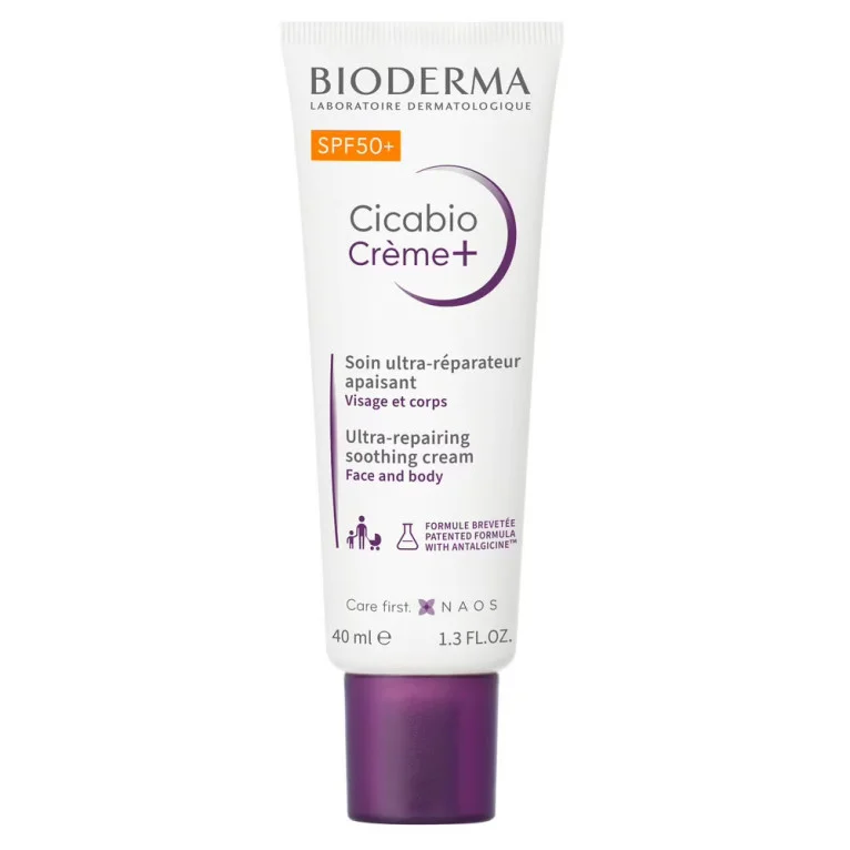 Bioderma Cicabio SPF50+ Soin Réparateur Apaisant 40ML