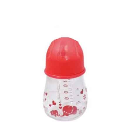 Baby pur micro-biberon en verre 60 ml rouge
