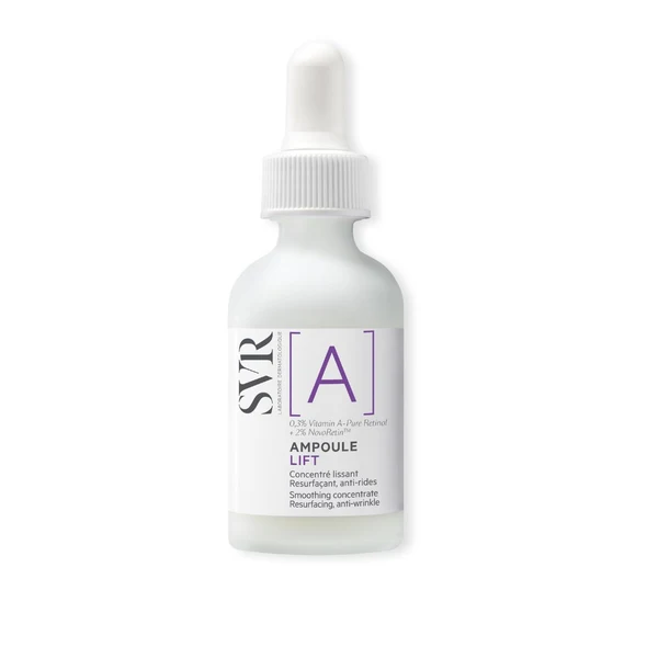 SVR Ampoule A Lift Concentré lissant Retexturisant anti-rides 30ML