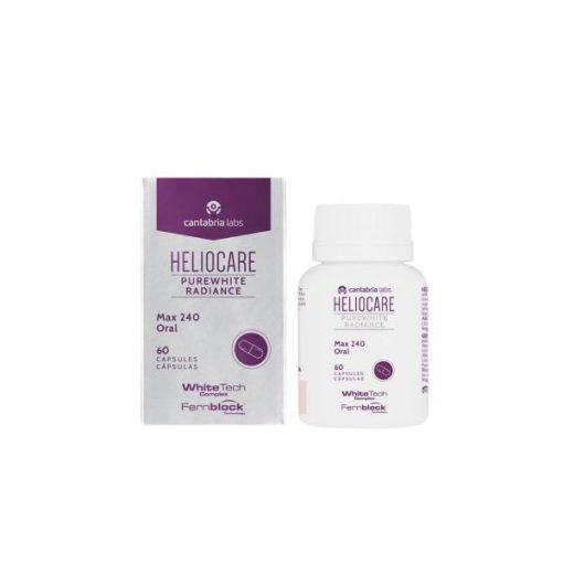 Heliocare purewhite radiance MAX 240mg 60 capsules