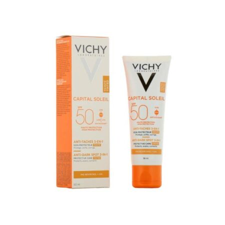 VICHY CAPITAL SOLEIL Soin anti-taches teinté 3-en-1 SPF50+