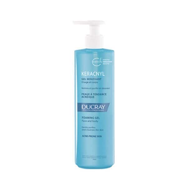 DUCRAY KERACNYL Gel Moussant 400 ml – Image 2