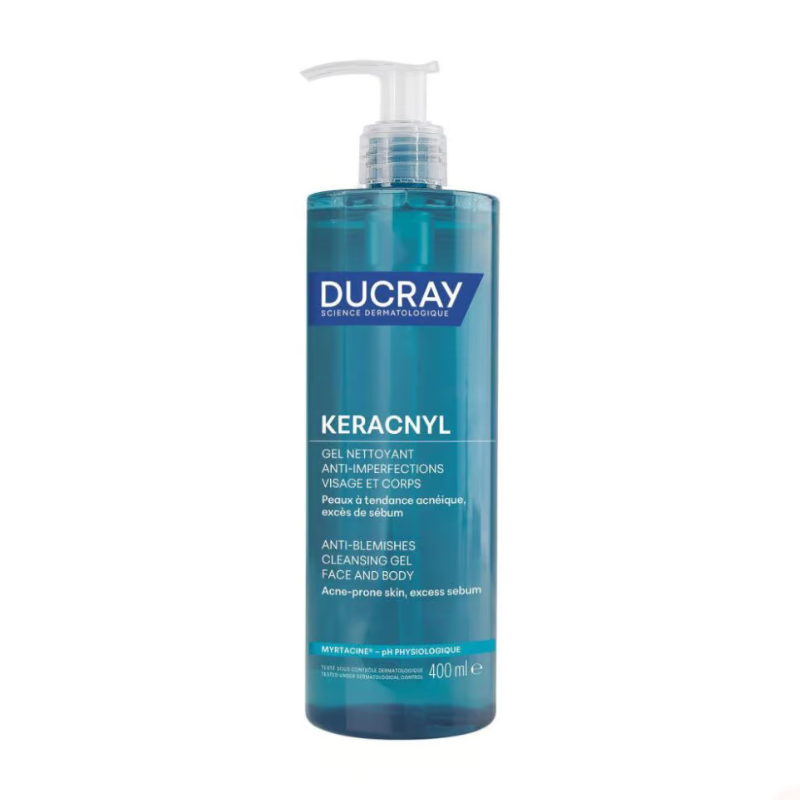 DUCRAY KERACNYL Gel Moussant 400 ml