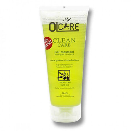 MILVA OLCARE clean care gel moussant peaux grasses 200 ml