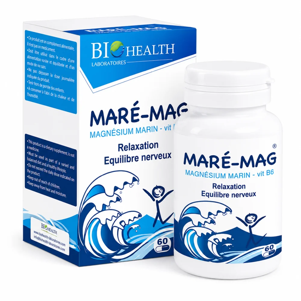 Biohealth mare-mag 60 gélules
