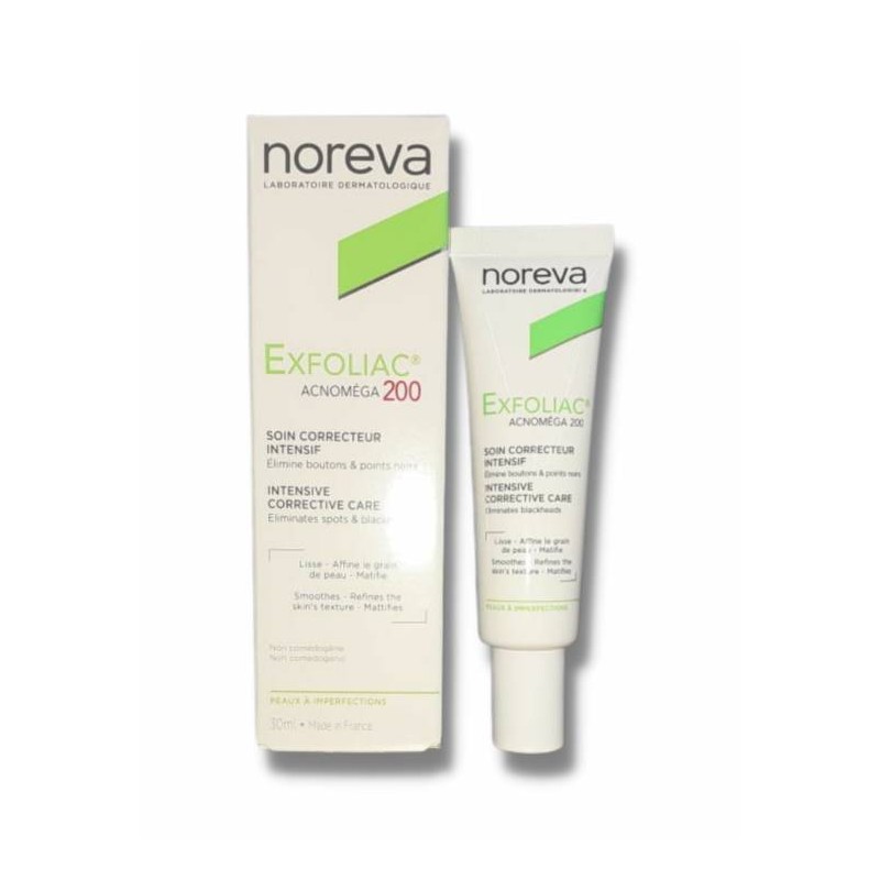 Noreva Exfoliac Mat&Pore Soin Matifiant Anti-Pores Dilatés 30ml