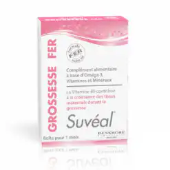 Suvéal Grossesse Fer 30 capsules