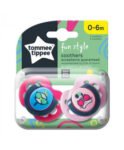 Tommee Tippee fun style Sucette 0-6M *2  ref:43335702