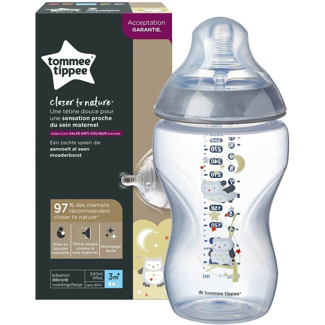 Tommee Tippee Closer to Nature Protège Mamelon X2 - MaPara Tunisie
