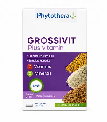 Phytothéra Grossivit Plus Vitamine 45 Gélules