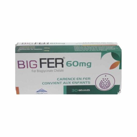BigFer 60 mg 30 gélules