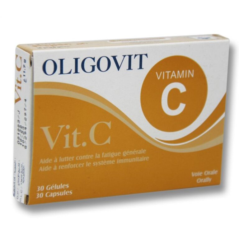 OLIGOVIT Vitamine C 30 Capsules Tunisie Para