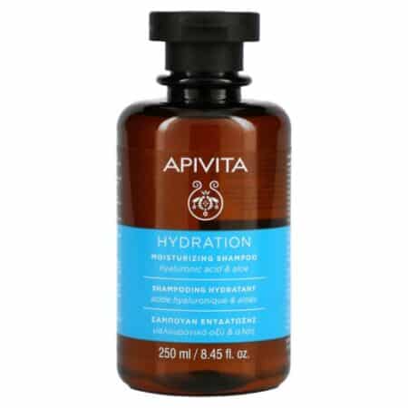 APIVITA shampooing hydratant acide hyaluronique et aloes 250ml
