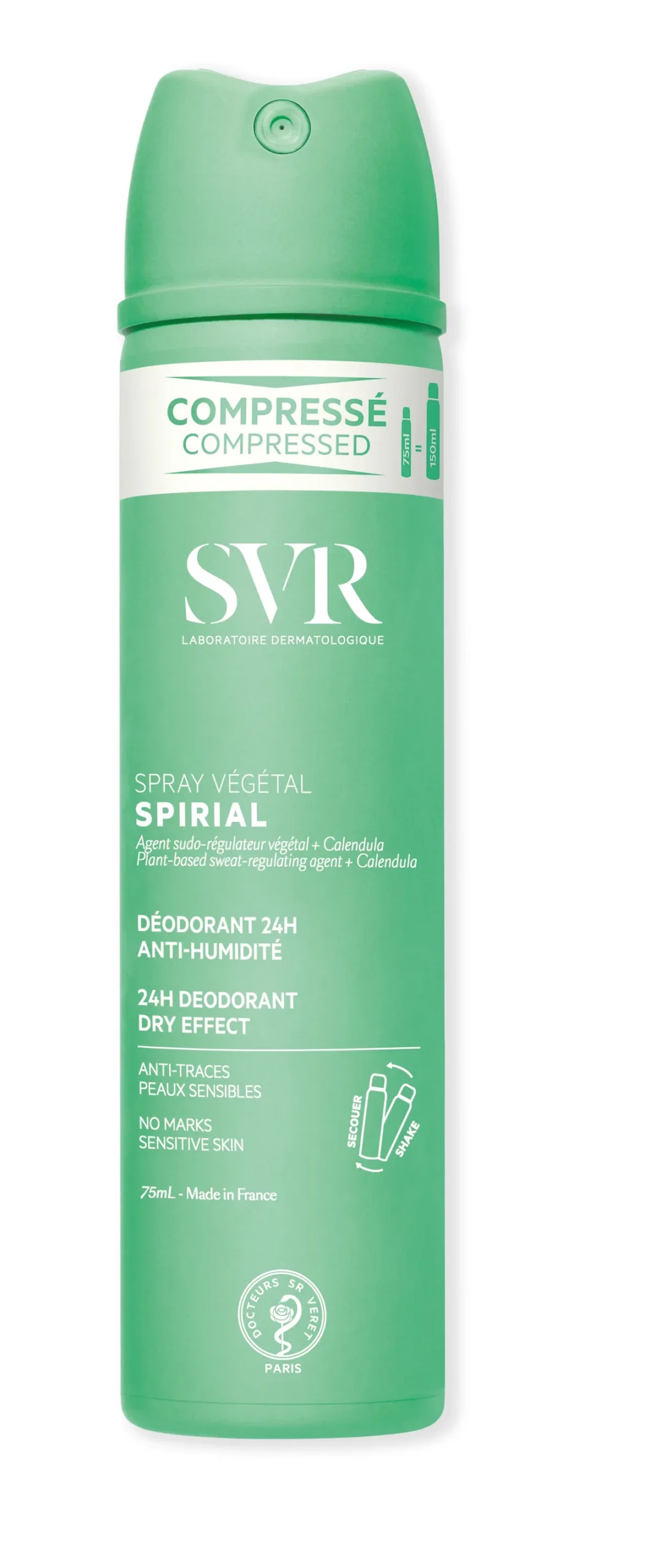 SVR SPIRIAL spray vegetal deo 75ml