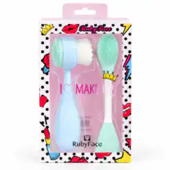 RUBY FACE coffret 2 pieces de gommage pour visage
