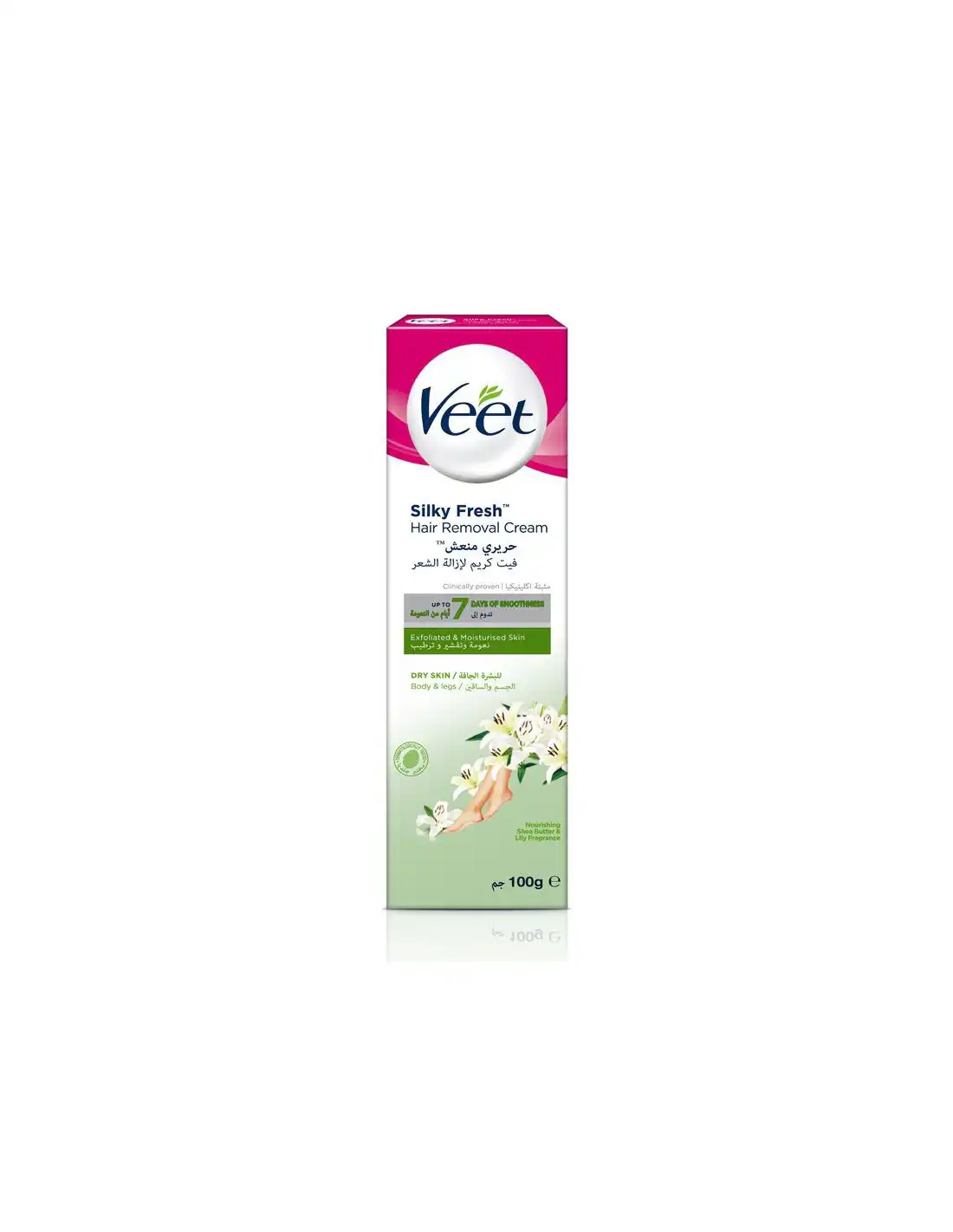 Veet Crème dépilatoire Peaux sèches 100 ml