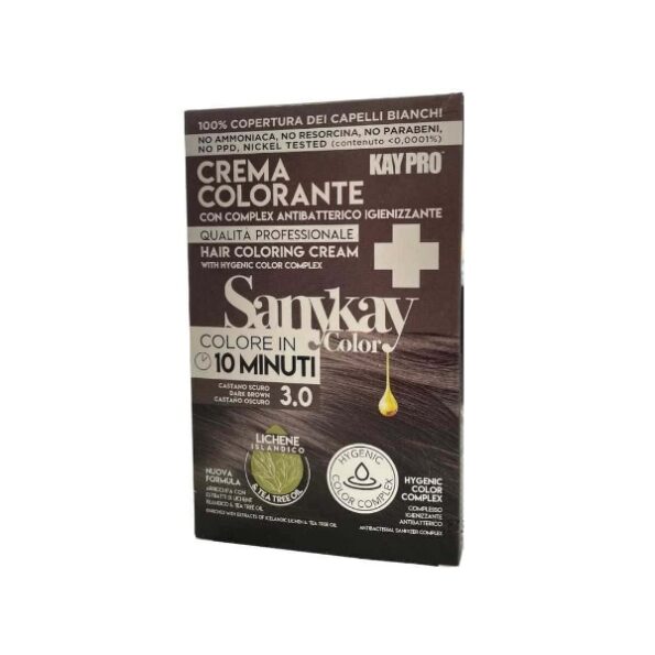 Sanykay Crème Colorante Marron Foncé 3.0