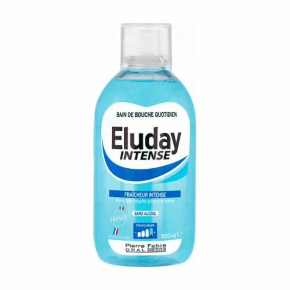 elgydium eluday intense bain de bouche 500ml