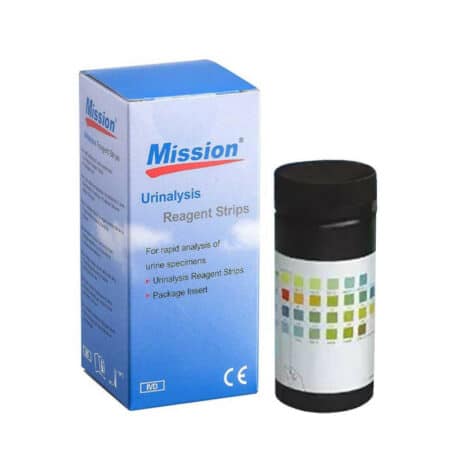 mission urinalysis 5B bandelettes urinaires 5 parametres-boite de 100 bd