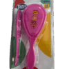 baby pur brosse et peigne rose ref: B18