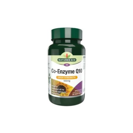 NATURES AID CO ENZYME Q10, 100mg, 30 GELULES