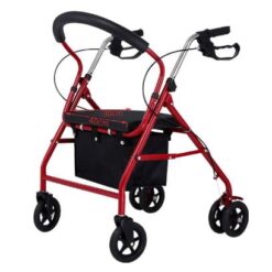 Déambulateur a 4 roues avec assise