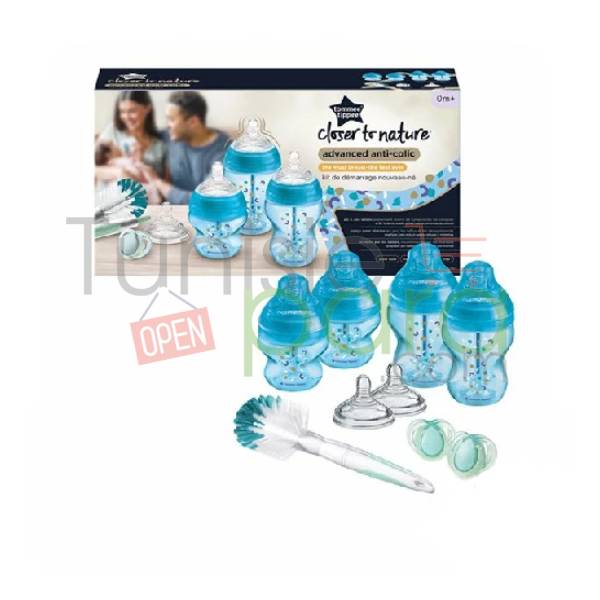 Kit Biberon Naissance Tommee Tippee en Verre Closer to Nature - Carnet