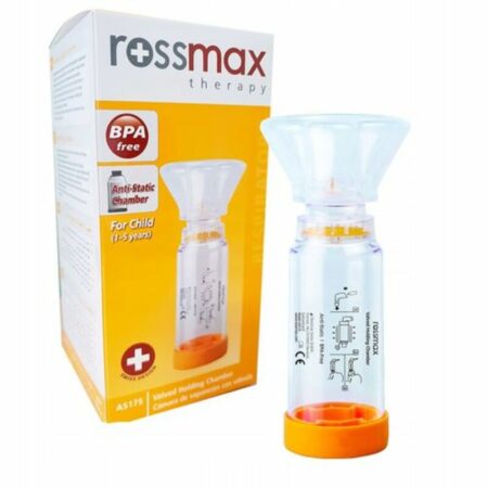 ROSSMAX CHAMBRE D'Inhalation moyen à Partir de 1-5 ans (orange)