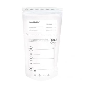 canpol sac de congelation stériles 150 ml pour lait maternel