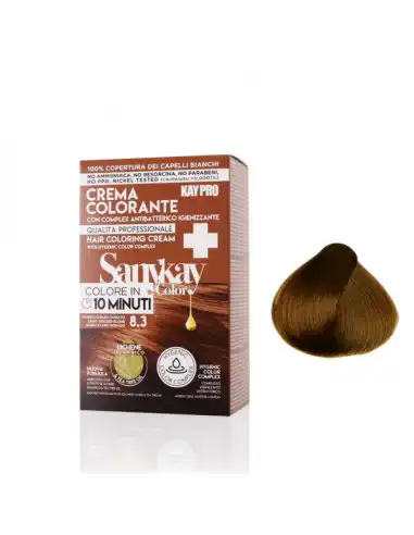 Sany Kay Crème colorante express blond clair doré 8.3-60 ml