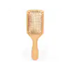 VEPA brosse cheveux carre en bois bambou blanc MB4-2