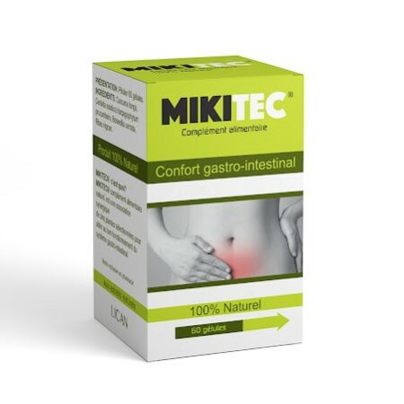 MIKITEC confort gastro intestinal gelules 60