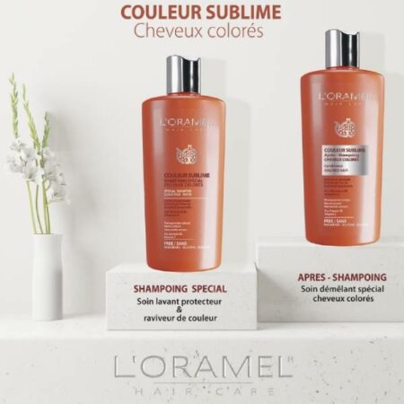 L'oramel apres-shampoing Couleur sublime 300ml