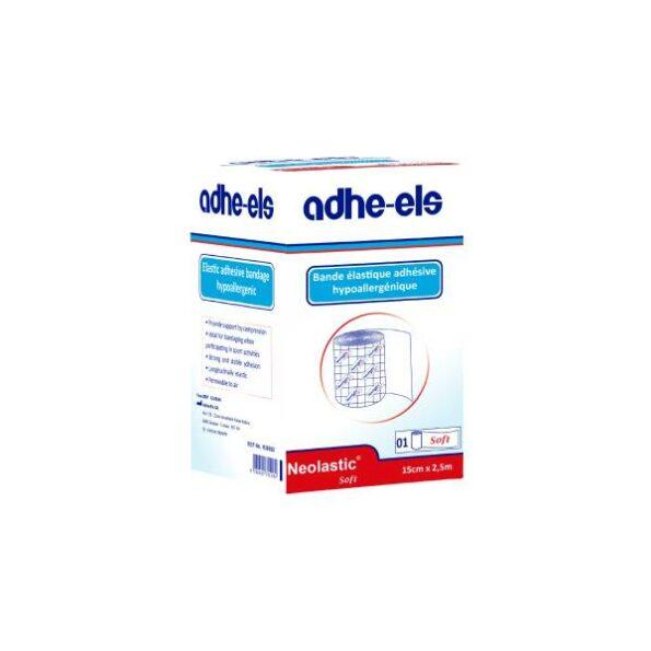 ADHE-ELS bande elastique adhesive hypoallergénique 10cm* 2.5m