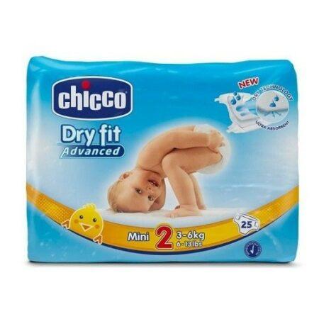 CHICCO couche bebe dry fit mini 3-6kg b/25