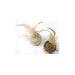 Cat Rope Ball W Feather 4,2c