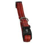 Collier soft refl. 15×300-450mm rouge