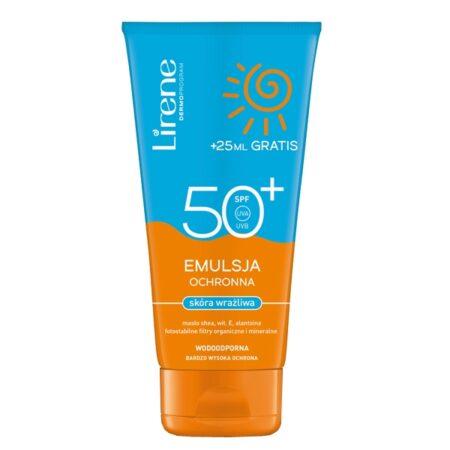 LIRENE lotion protectrice peaux sensibles spf50+ 150ml + 75ml