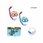 Masque De Snorkeling Avec Embout Pour Enfants Glider Couleurs Assorties 24023