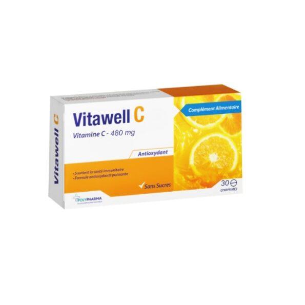 VITAWELL vitamine c 480MG b30
