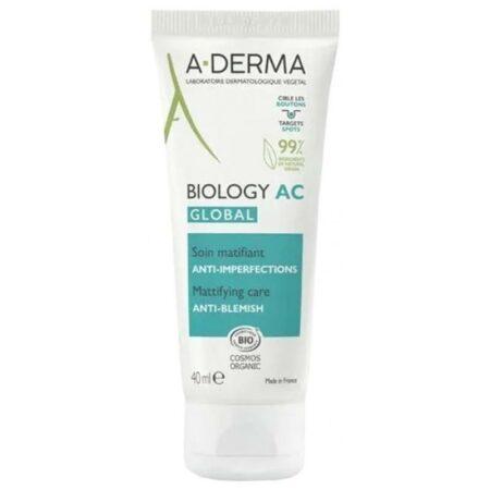 ADERMA BIOLOGY AC GLOBAL Soin matifiant AntiImperfections 40ML
