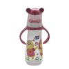 baby pur biberon large funny pp rose avec anses 250 ml