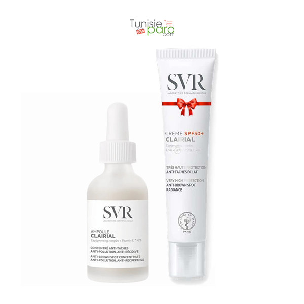 SVR COFFRET ANTI TACHES CLAIRIAL AMPOULE ET CLAIRIAL SPF50+