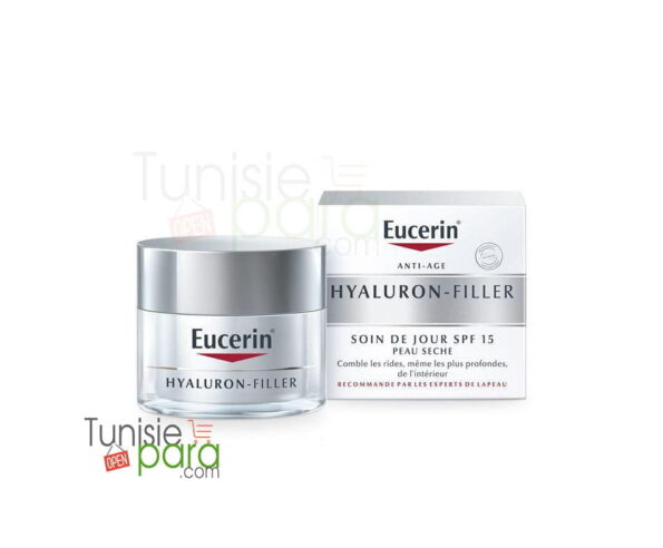 Eucerin Hyaluron-Filler Soin de Jour pour Peau Sèche 50ml