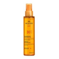 NUXE Sun Huile Bronzante visage et corps SPF30 150ml