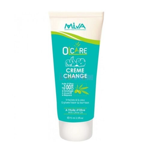 MILVA OLCARE creme de change a l'huile d'olive